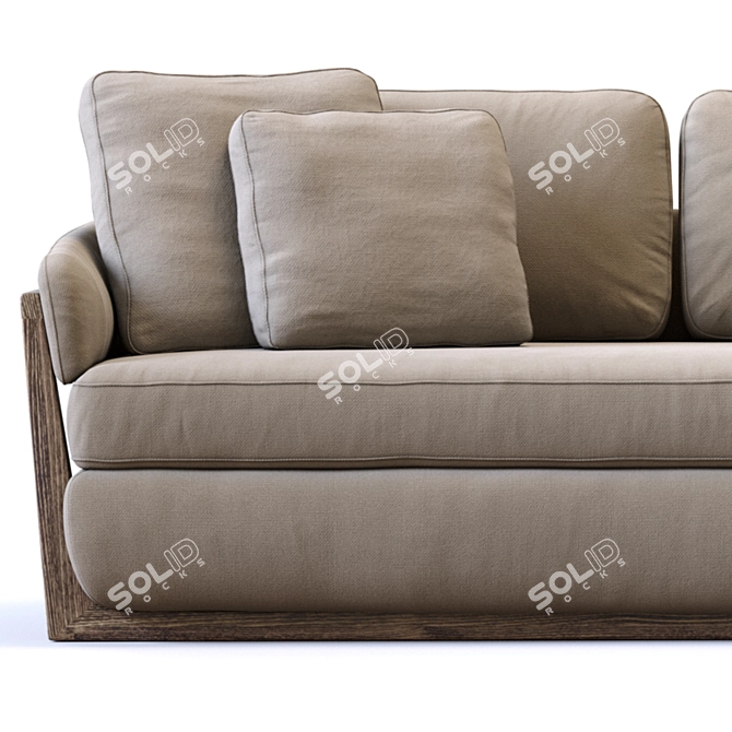 Modern Porada Sofa Arena 2013 3D model image 3