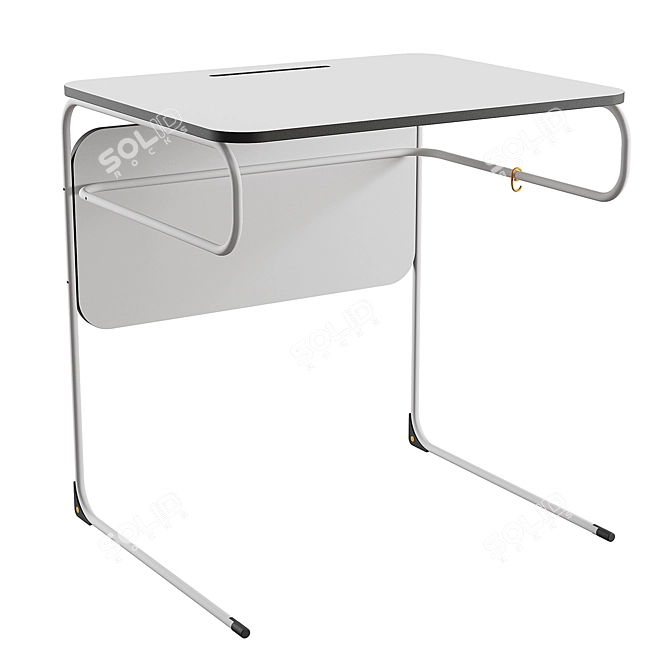  Ideal School Desk | Парта 3D model image 2