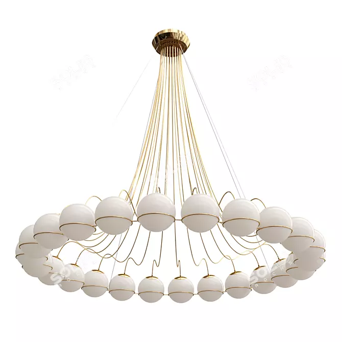 Spherical Model 2109 Lamp 24 3D model image 3