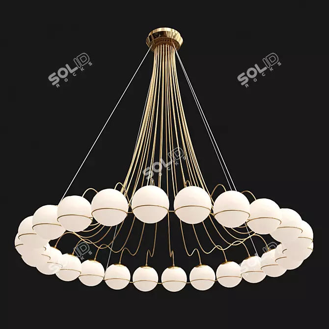 Spherical Model 2109 Lamp 24 3D model image 4