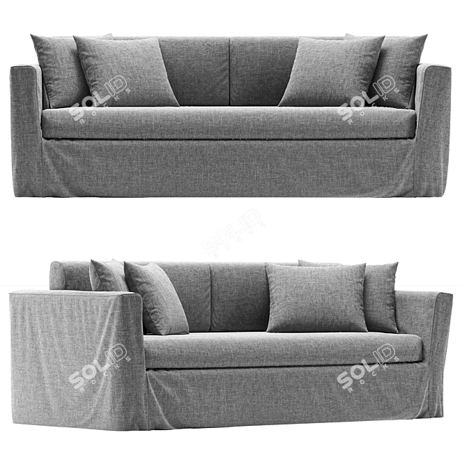 Modern Meidiani Law Sofa 2015 3D model image 1