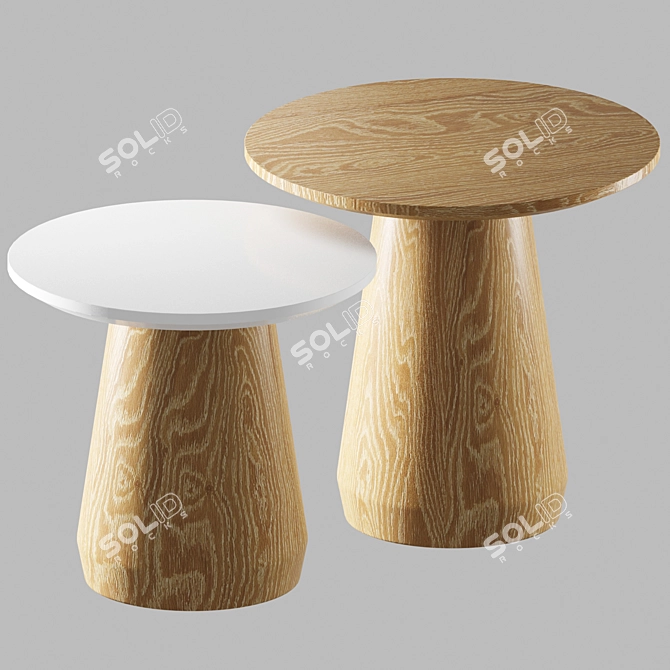  Modern Negotiating Table Design 3D model image 2