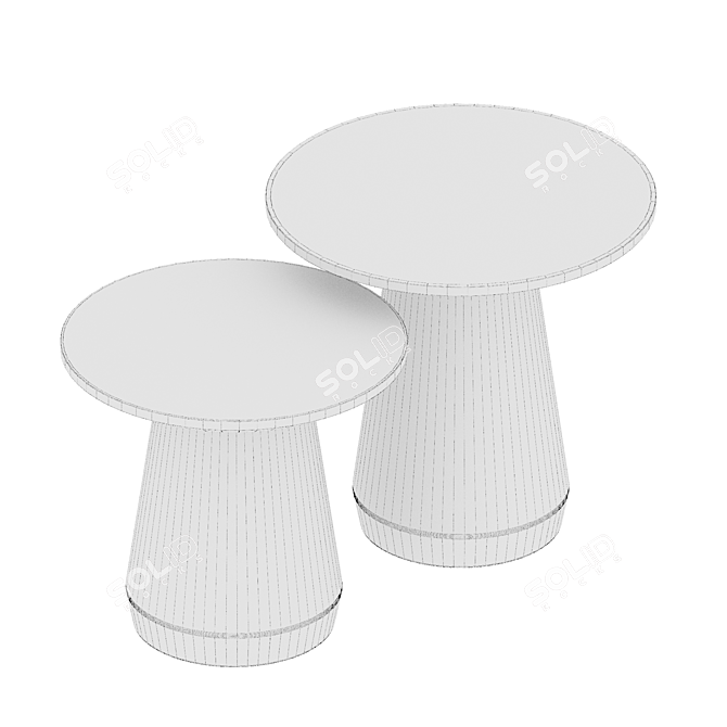  Modern Negotiating Table Design 3D model image 3