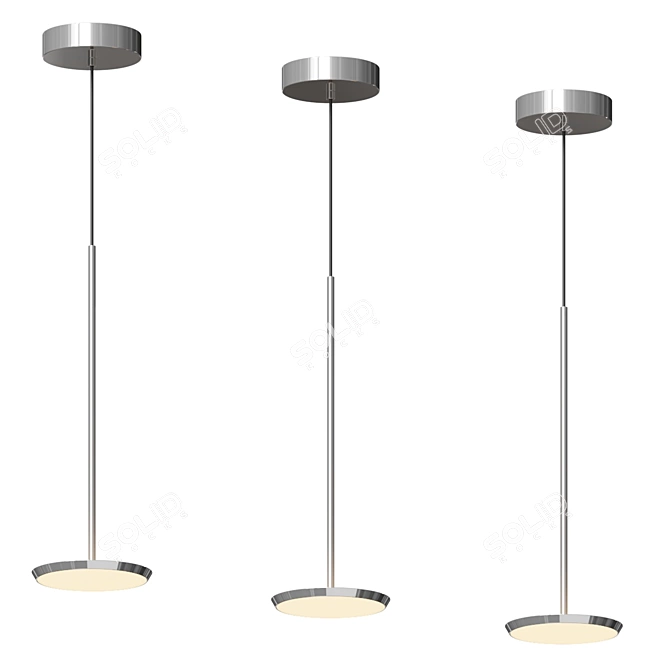 Modern LED Mini Pendant Light 3D model image 4