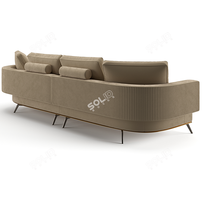 Luxury Visionnaire Rhapsody Sofa 3D model image 4