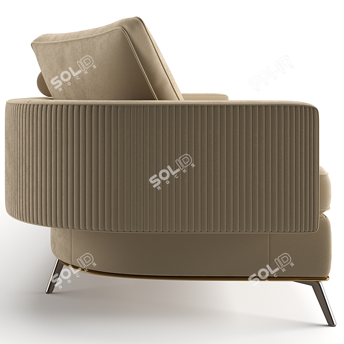 Luxury Visionnaire Rhapsody Sofa 3D model image 6