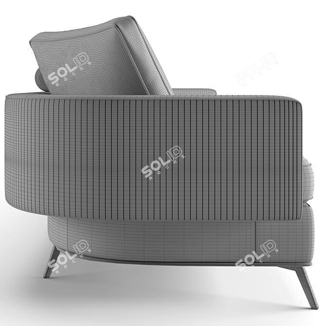 Luxury Visionnaire Rhapsody Sofa 3D model image 7