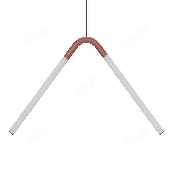 Arch LED Pendant Lamp "Sport 3D model image 2