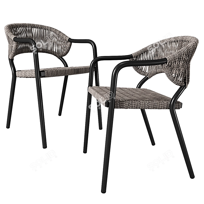 ErgoFly Chair - 3D Model 3D model image 1