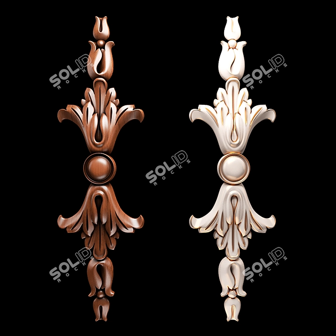 CNC Model Files for Woodworking 3D model image 1