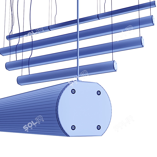 Elegance Pendant Light Collection 3D model image 3