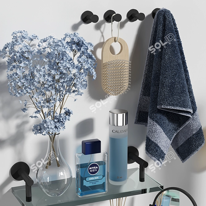 Nivea Bathroom Deluxe Essentials 3D model image 4