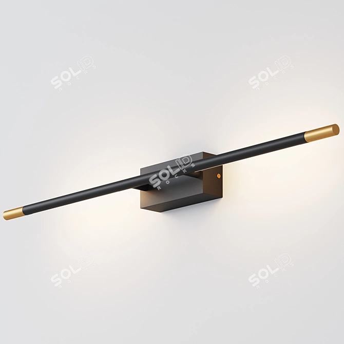  Sleek White Vele Luce Laser 3D model image 7