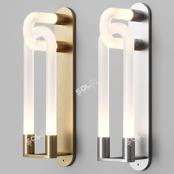 LED Wall Light GALAXY Lampatron 3D model image 1
