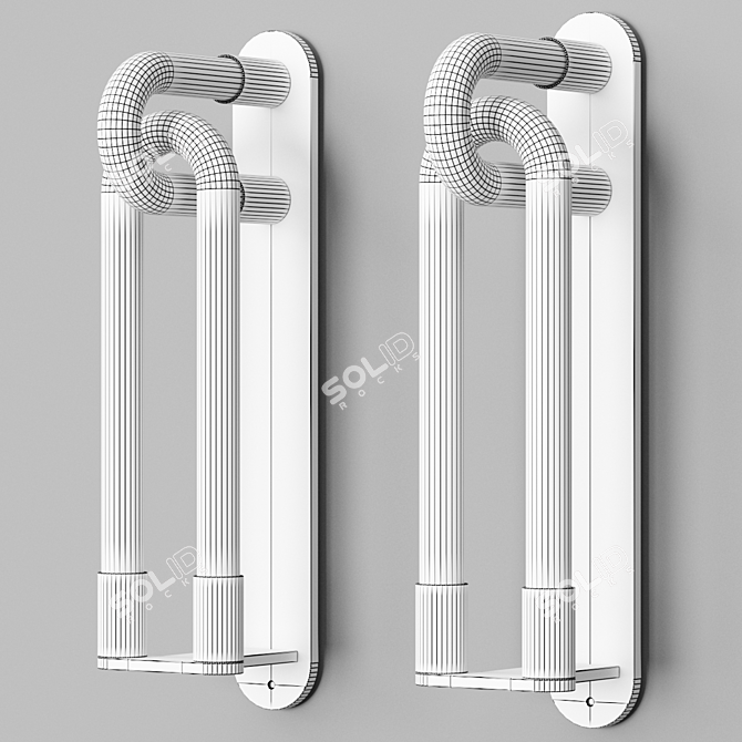 LED Wall Light GALAXY Lampatron 3D model image 2