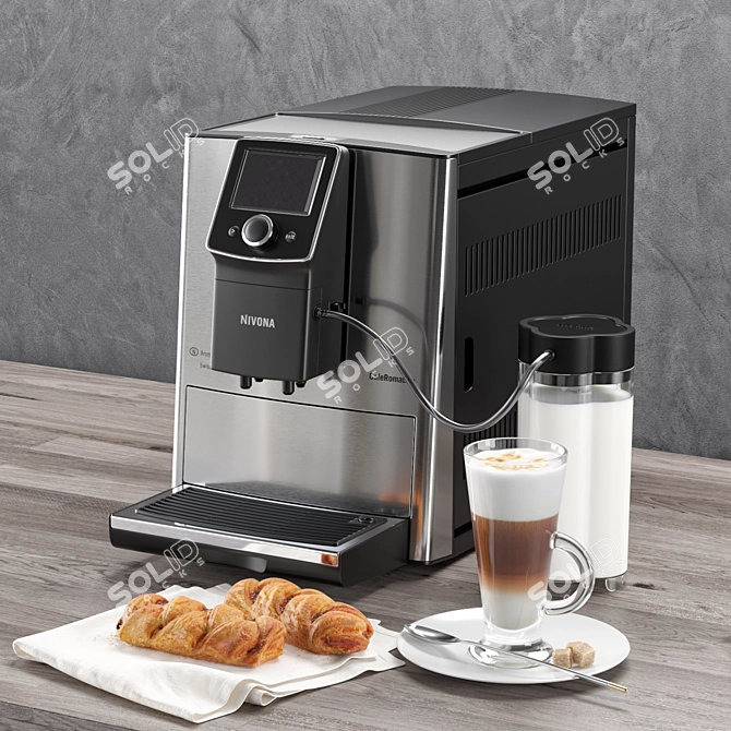 Nivona NICR 825 Coffee Machine 3D model image 5