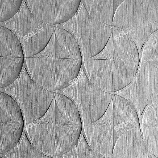  Hedonism Muslim Wall Panel 3D model image 2