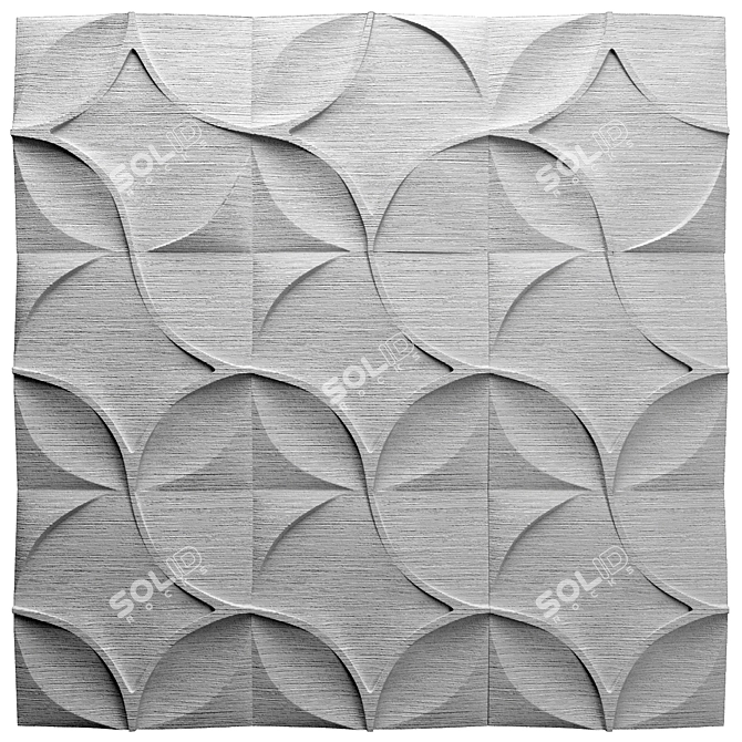  Hedonism Muslim Wall Panel 3D model image 6