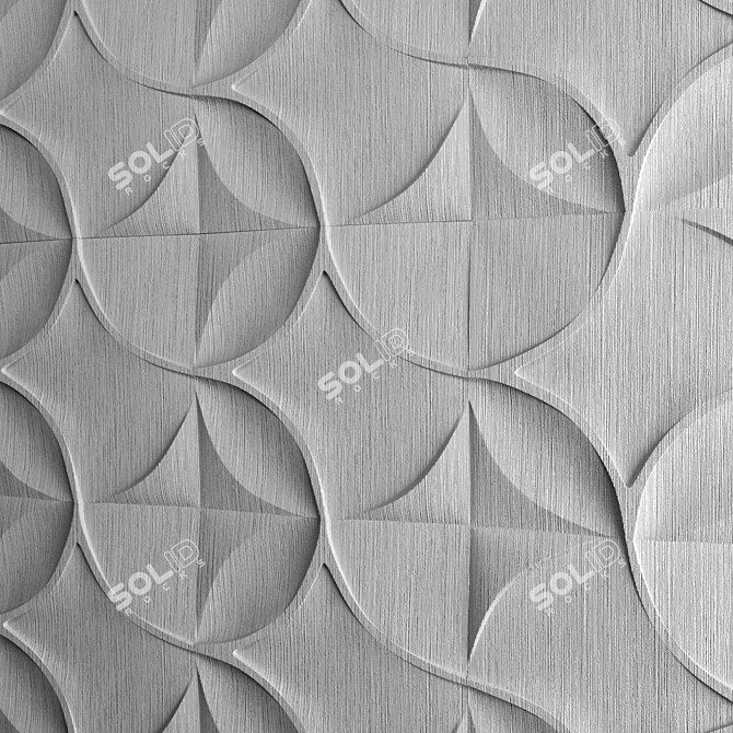  Hedonism Muslim Wall Panel 3D model image 10