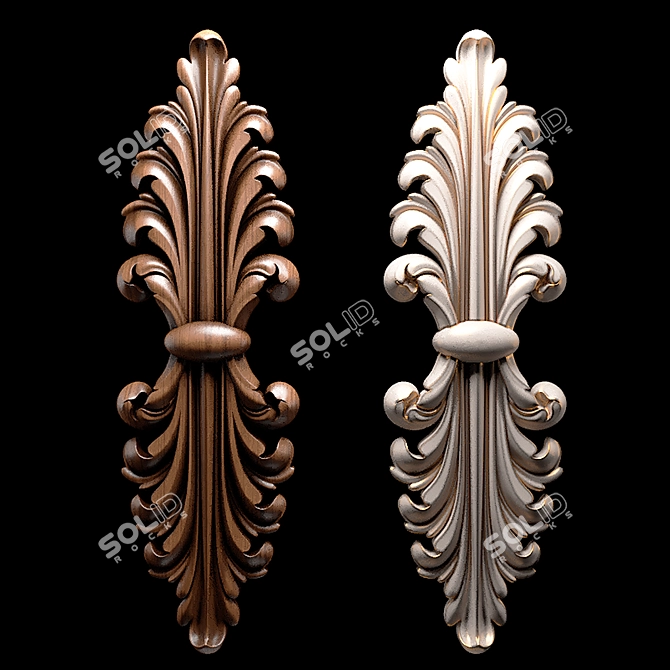 CNC Wood Cutting Model Files 3D model image 1