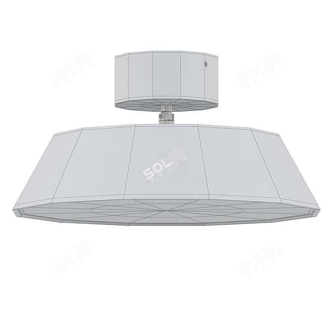 Nordic LED Ceiling Light 3D model image 2