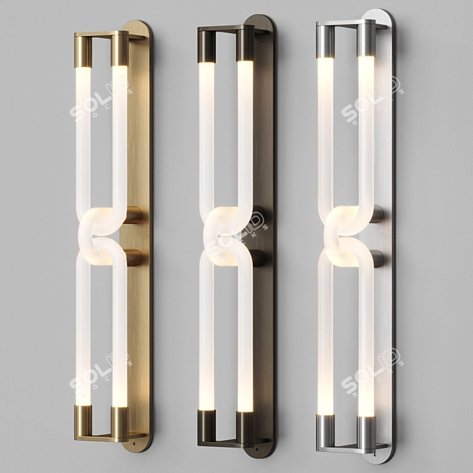 LED Wall Light GALAXY Lampatron 3D model image 1