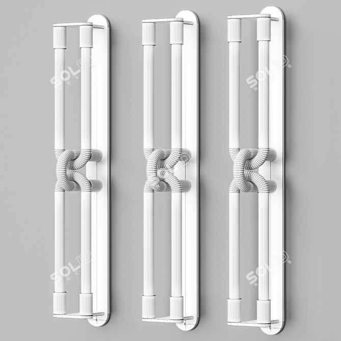 LED Wall Light GALAXY Lampatron 3D model image 2