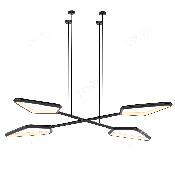 Modern Minimalist Wall Art Collection 3D model image 1