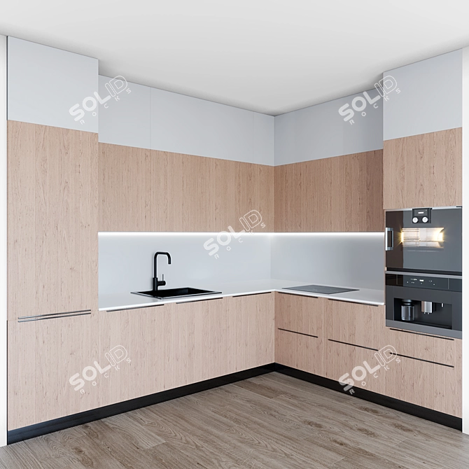 Miele Kitchen Appliance Set 2015 3D model image 1