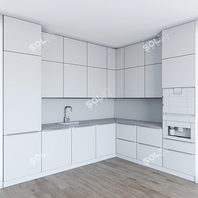 Miele Kitchen Appliance Set 2015 3D model image 4