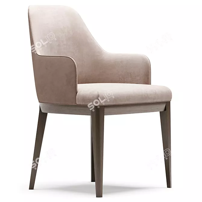 Elegant ANNA Chair - Domkapa 3D model image 3