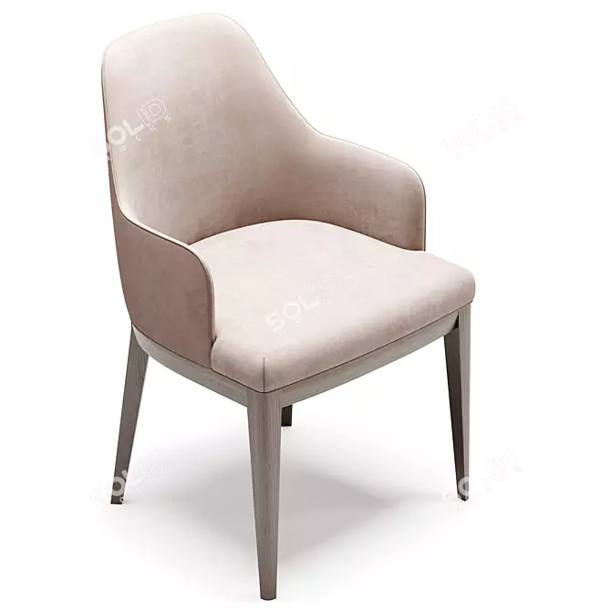 Elegant ANNA Chair - Domkapa 3D model image 5
