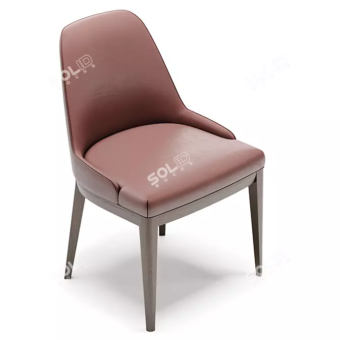 Elegant ANNA Chair - Domkapa 3D model image 6