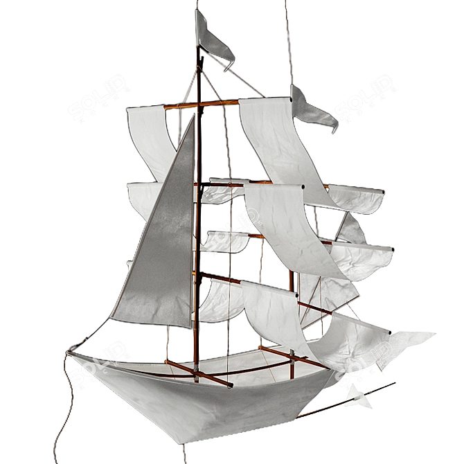 Ghost Ship 3D Model Kit 3D model image 3