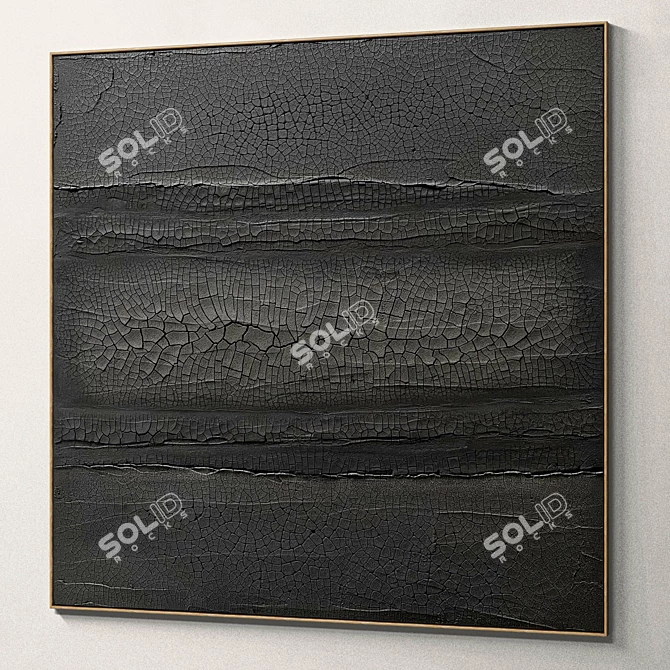 Abstract Square Frame Set 67 3D model image 5