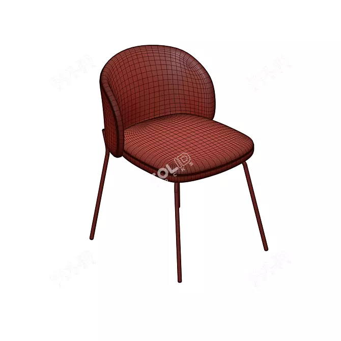 BoConcept Princeton Dining Chair - Versatile Elegance 3D model image 5