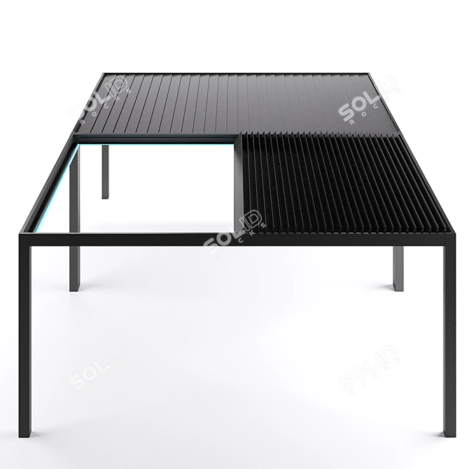 Suntech EXXEN Bioclimatic Pergola 3D model image 9