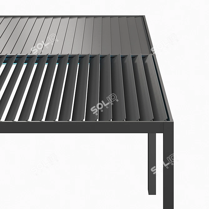 Suntech EXXEN Bioclimatic Pergola 3D model image 12