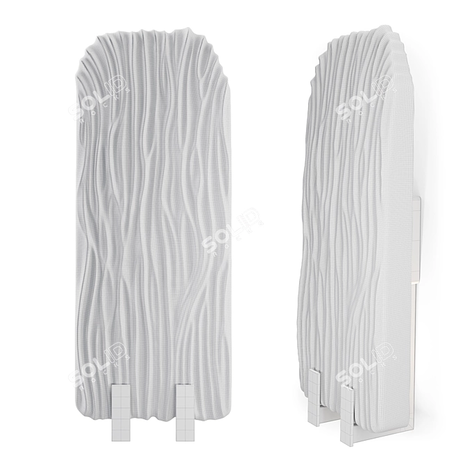 Moonlight Reflection Wall Sconce 3D model image 5