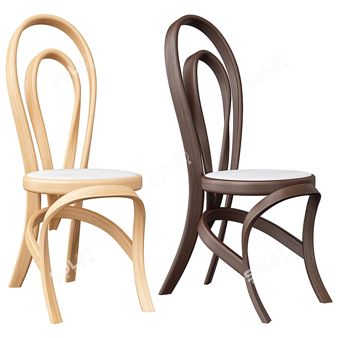 Modern Designer Chair Apriori V/Vm 3D model image 1