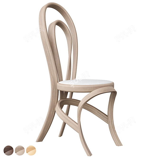 Modern Designer Chair Apriori V/Vm 3D model image 4