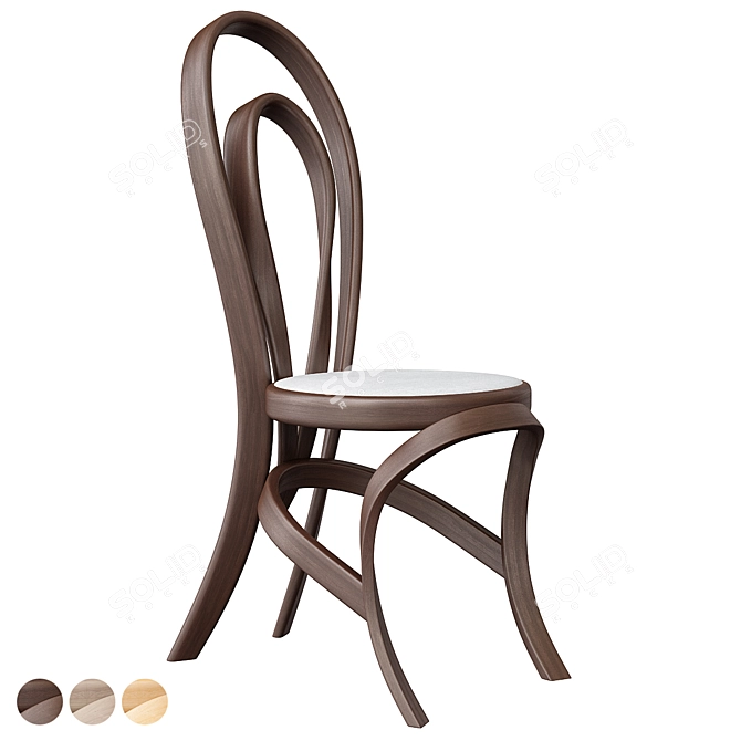 Modern Designer Chair Apriori V/Vm 3D model image 5