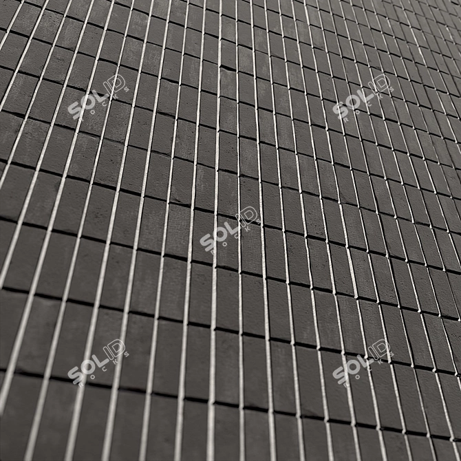 PBR Brick Texture Seamless Design 3D model image 3