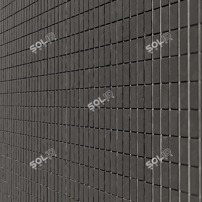 PBR Brick Texture Seamless Design 3D model image 5