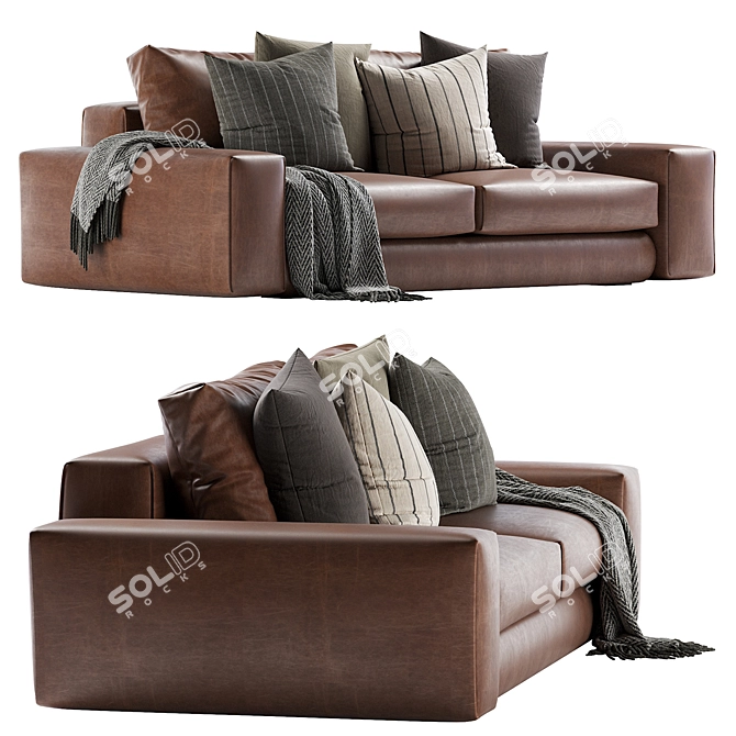 Hudson 2013 Sofa Model 3D 3D model image 3