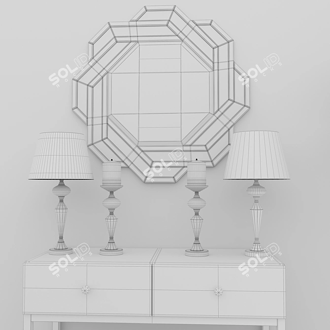 Modern Primavera Furniture Set	Collection 3D model image 6