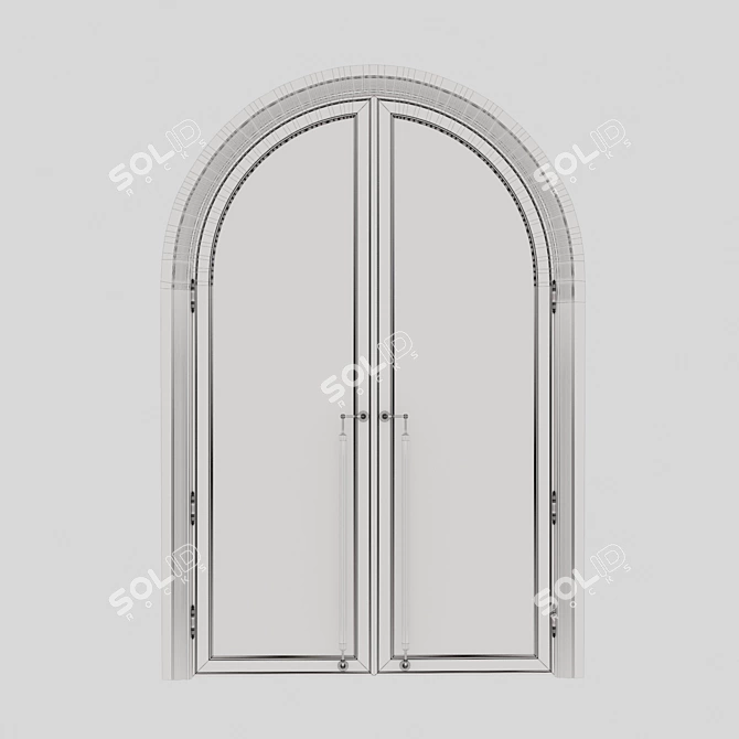 Custom Interior Doors 3D model image 3