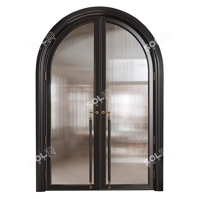 Custom Interior Doors 3D model image 4