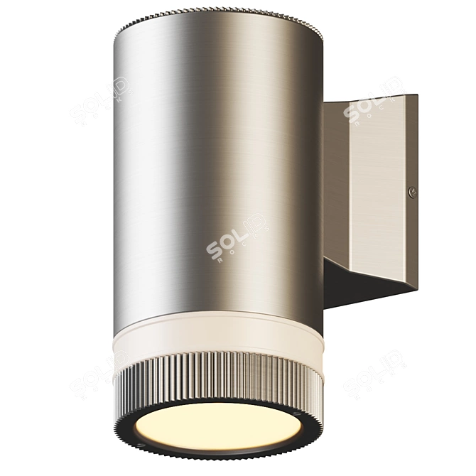 Modern Outdoor Wall Light Fixture 3D model image 3