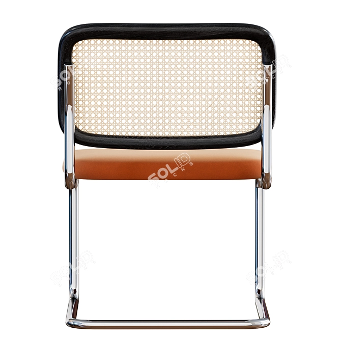 Knoll Cesca Stool Breuer Design 3D model image 4